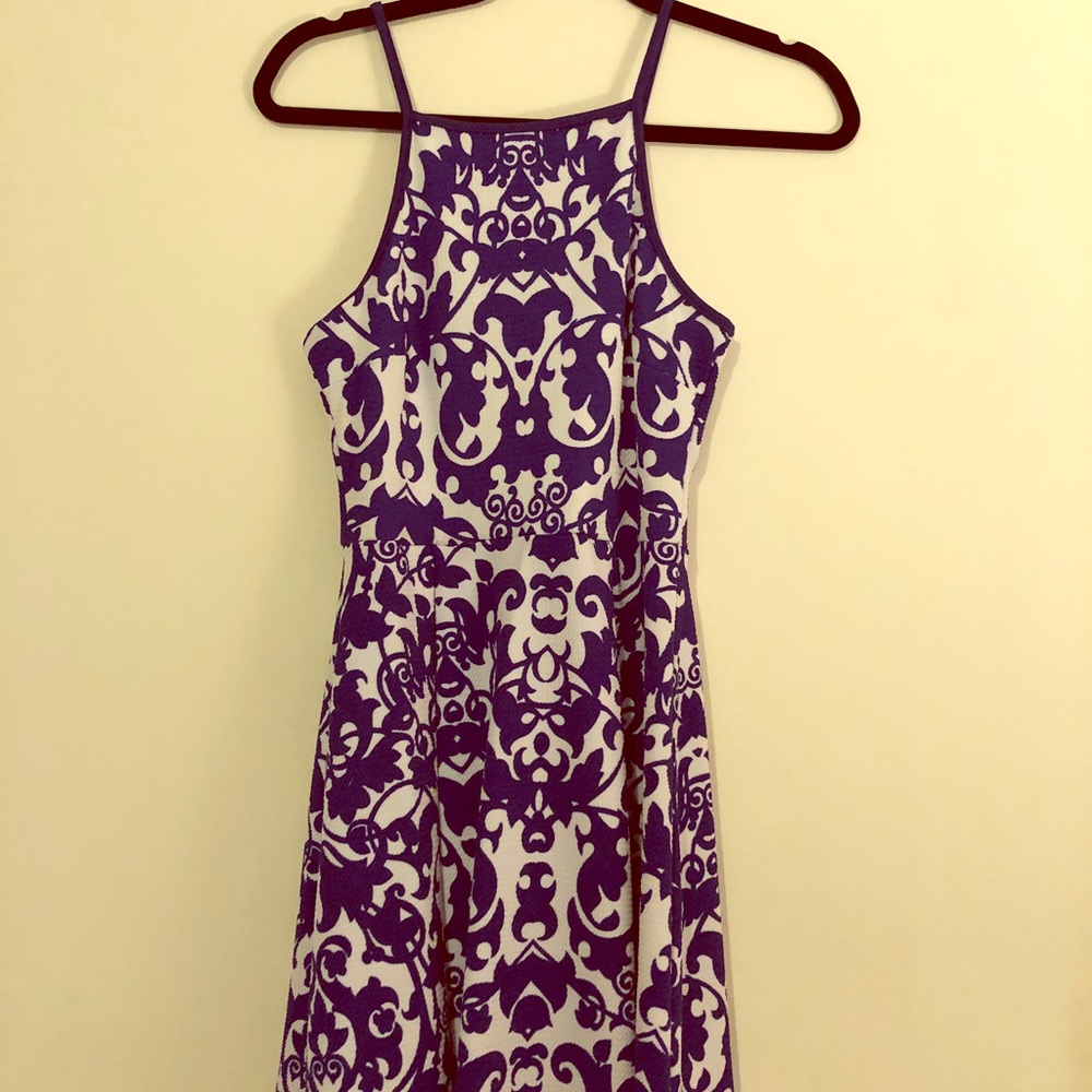 Aqua Skater Dress